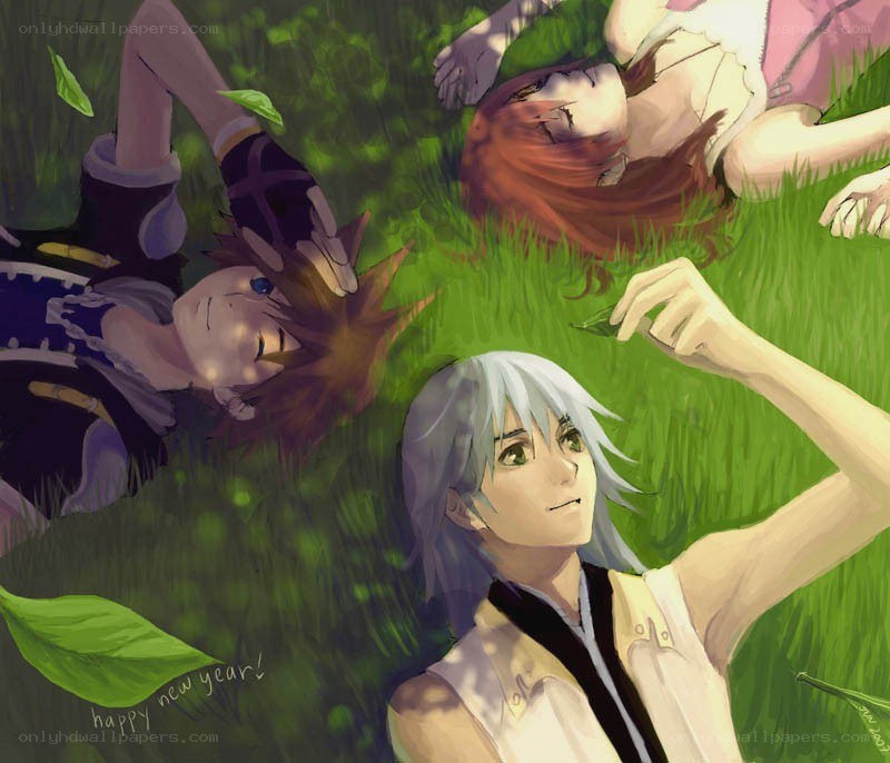 friends in the grass