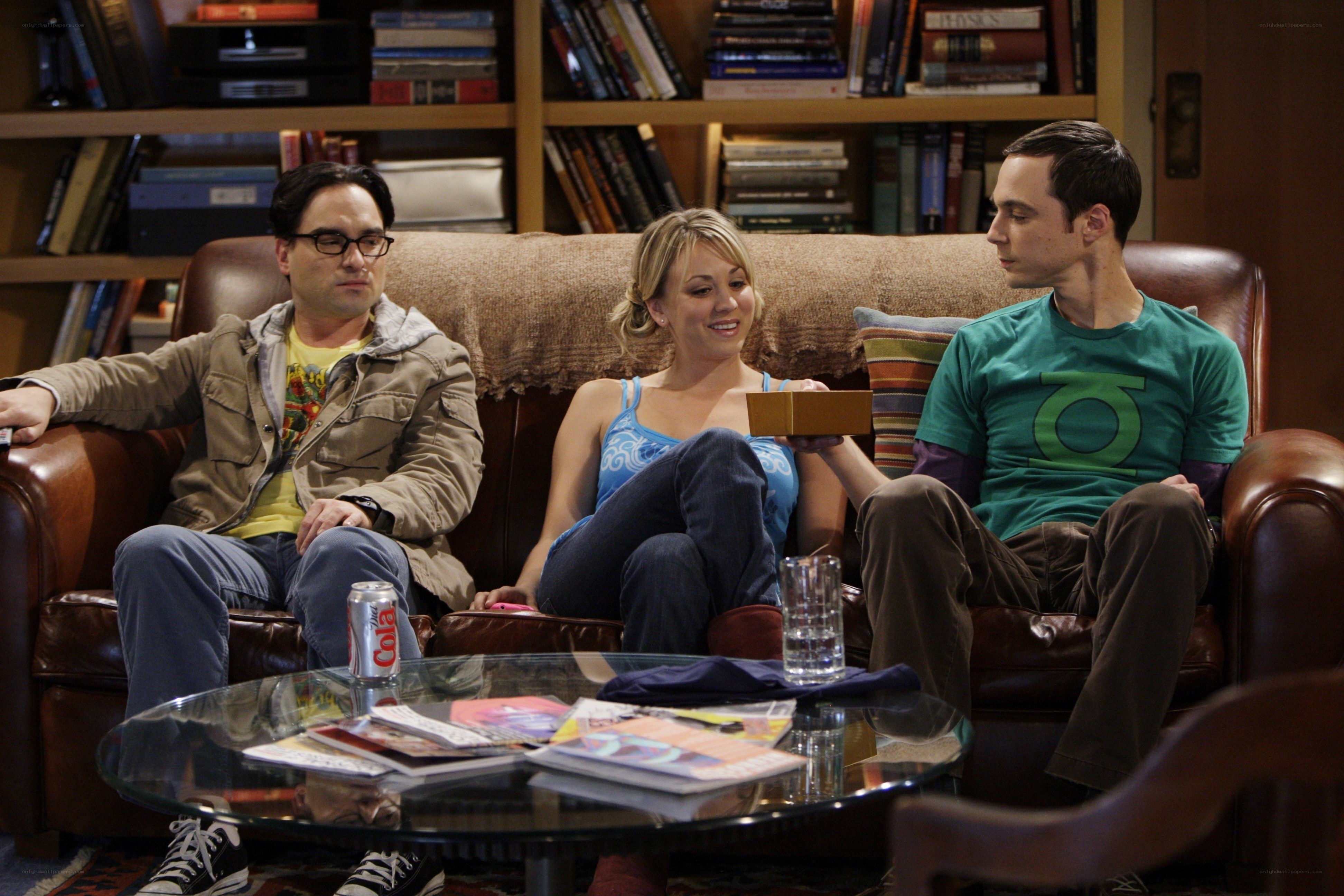 Friends on a couch scene