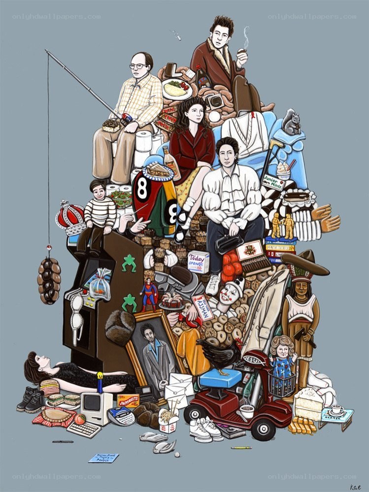 Friends TV show collage