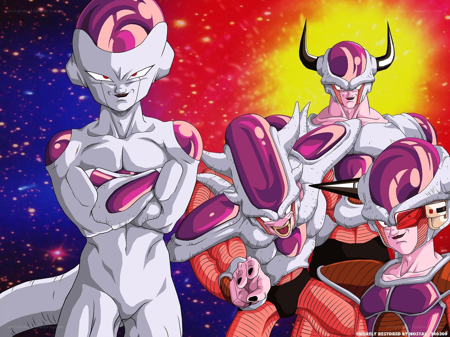 Frieza and his forms