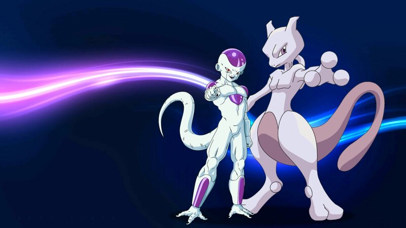 Frieza and Mewtwo — Blue