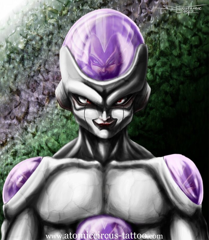 Frieza character illustration