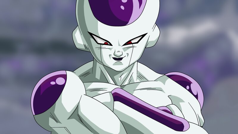 Frieza Character — White, Intense