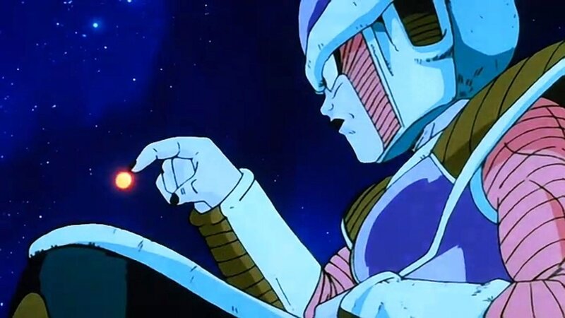 Frieza Holding a Planet