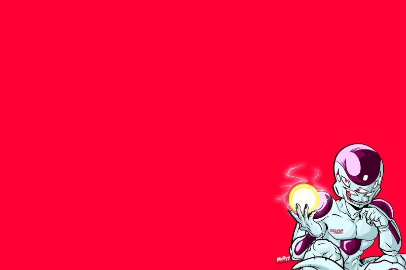 Frieza Holding Energy Ball — Red