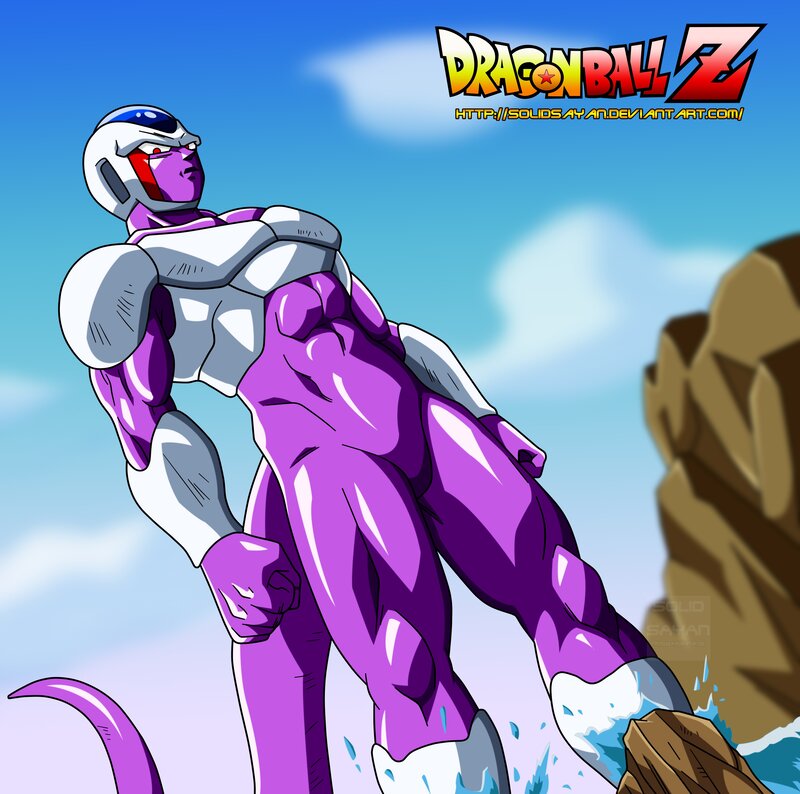 Frieza in Final Form — Purple, Dramatic, Afternoon