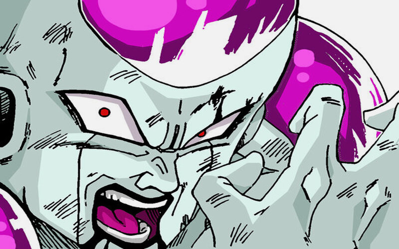 Frieza's angry face