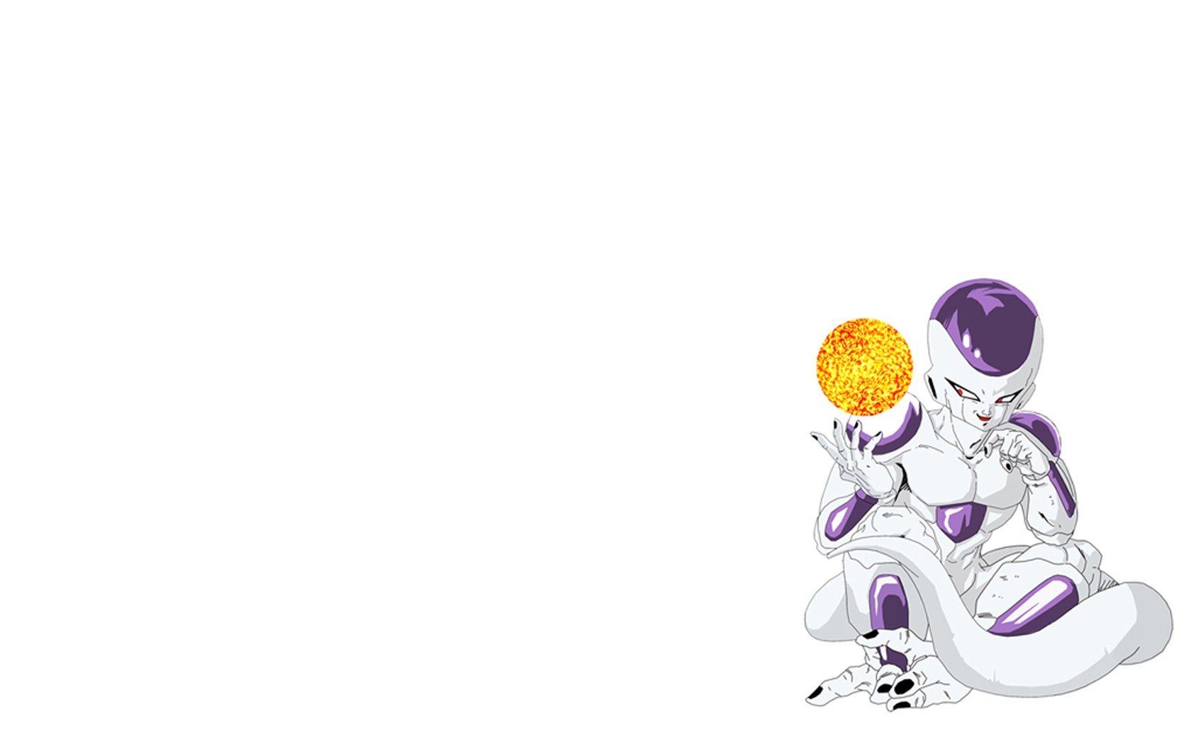 Frieza with energy ball