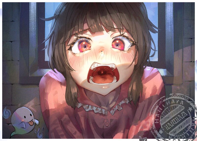 Frightened Girl Screaming