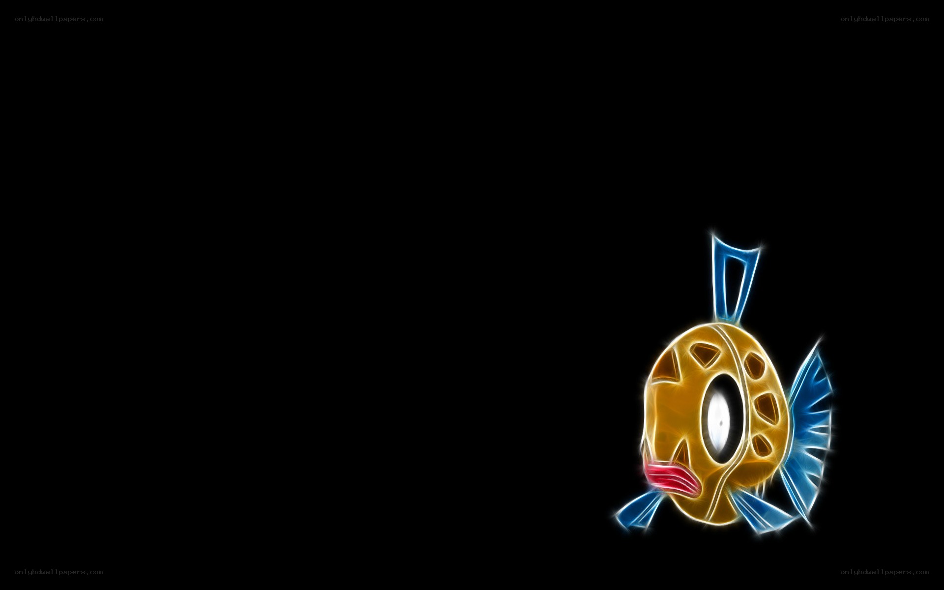 Frillish glowing art
