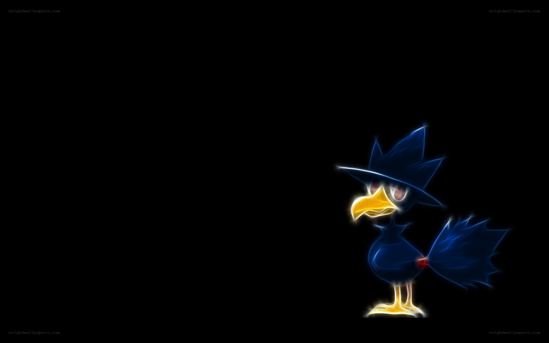 Frillish glowing art