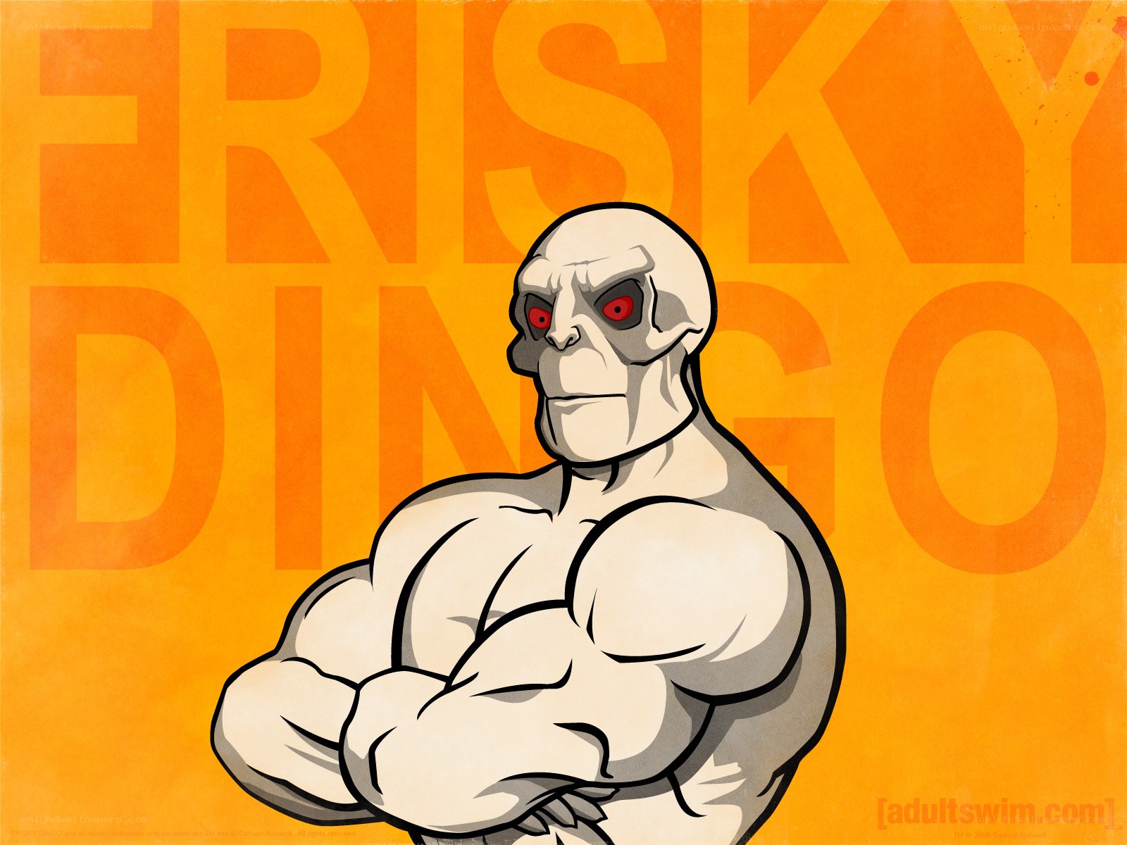 Frisky Dingo character art