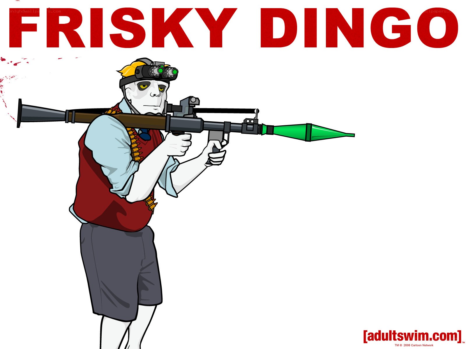 Frisky Dingo character art