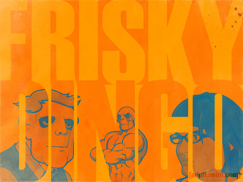 Frisky Dingo promotional art