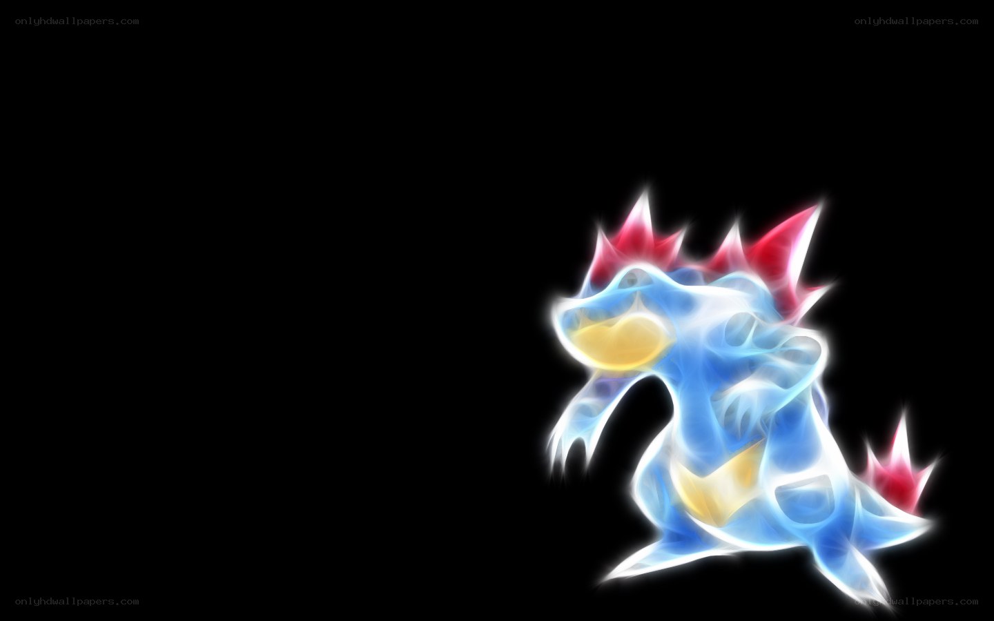 Froakie glowing effect