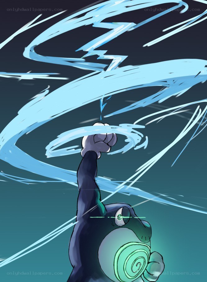 Frog-like creature using water attack