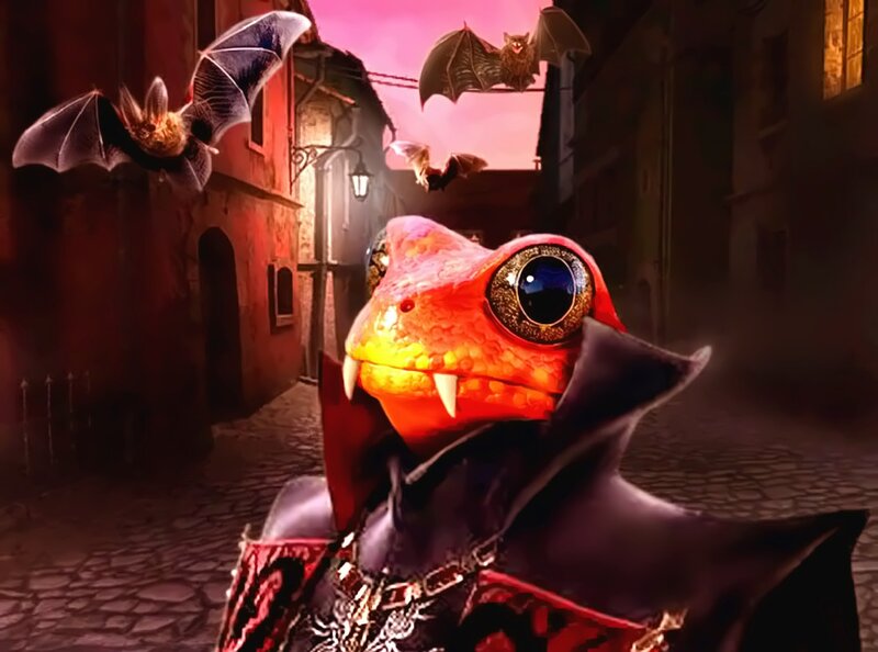 Frog-like Vampire Creature