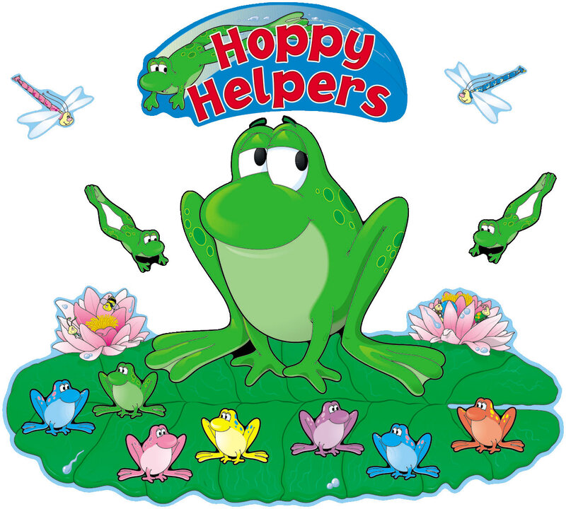 Frog on Lily Pad — Green, Playful, Illustration