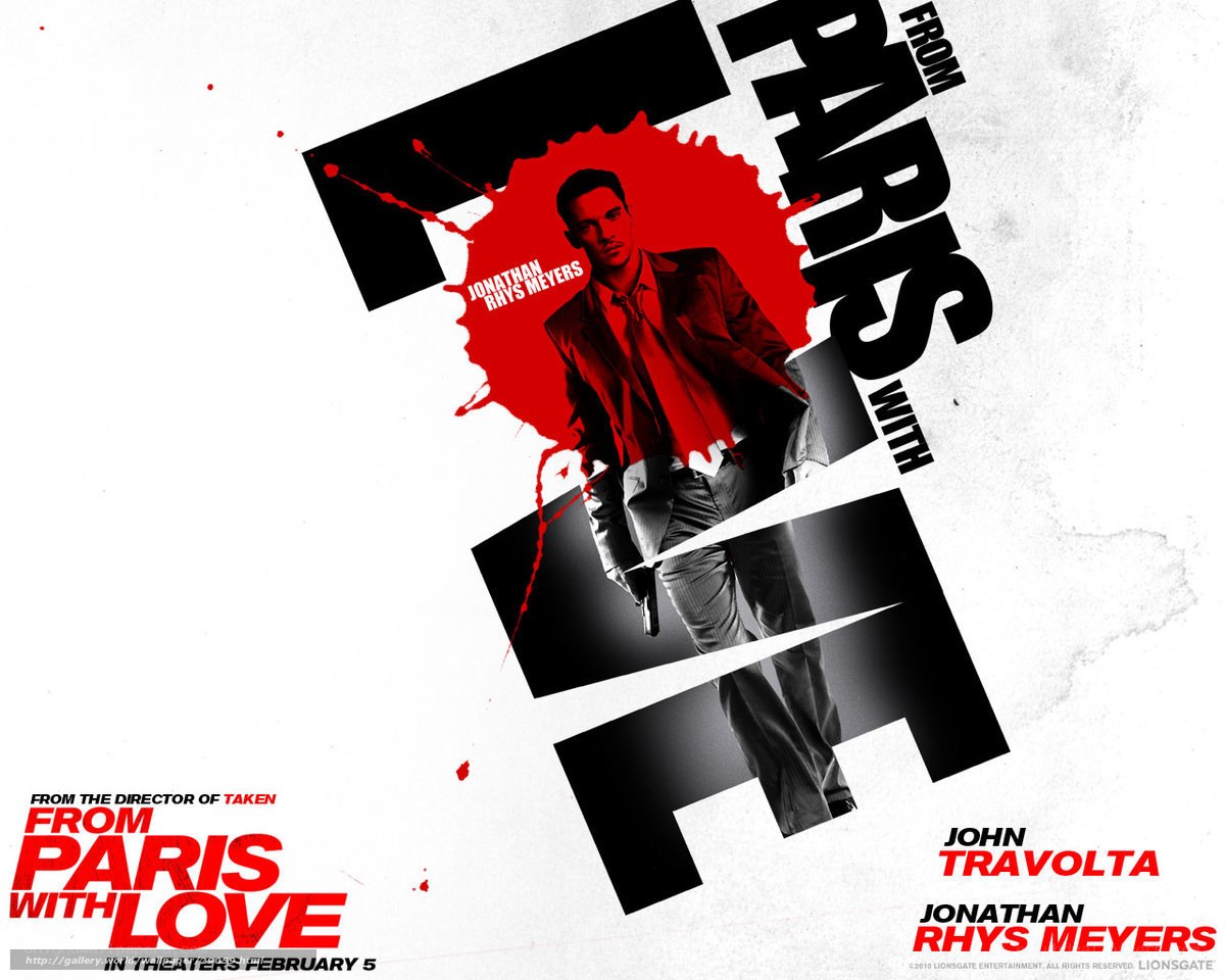 From Paris with Love movie poster