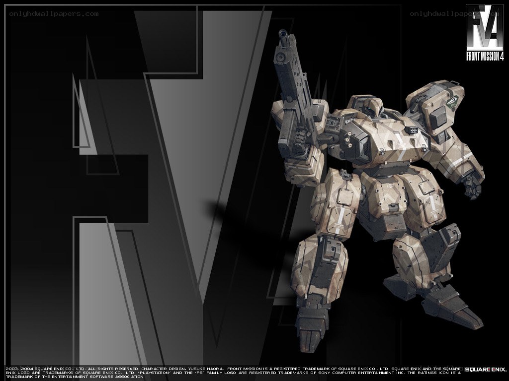 Front Mission 4 mecha artwork