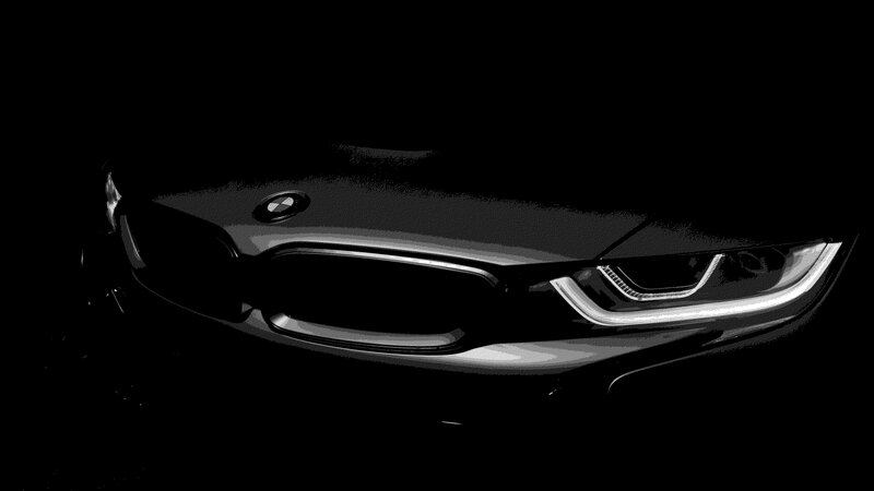 Front of a BMW Car
