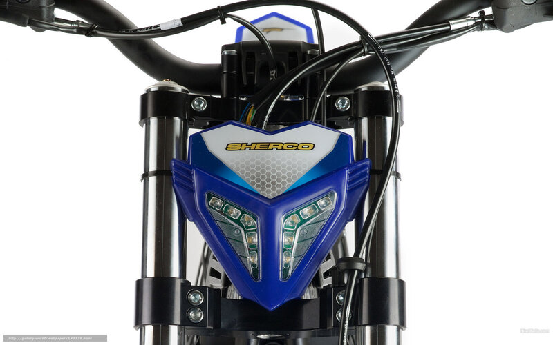Front of a Motorcycle