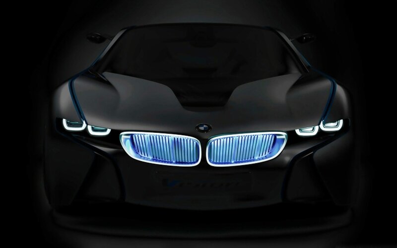 Front of Black Car — Dramatic, Night, Digital Art