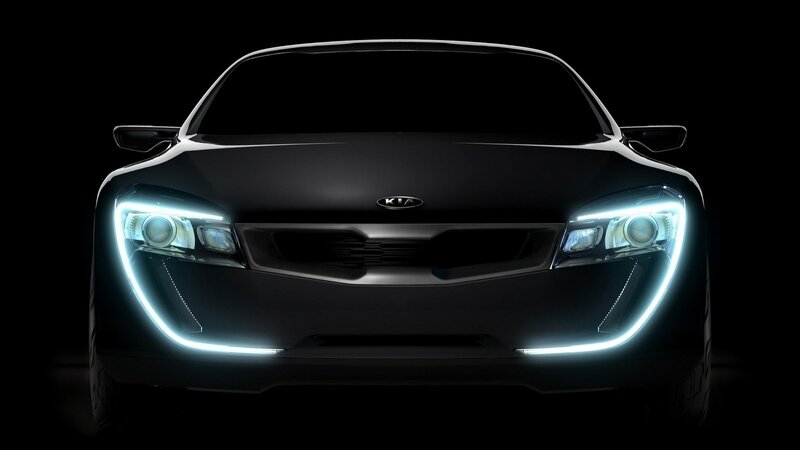 Front of Black Car — Dramatic, Night, Photograph, Headlights