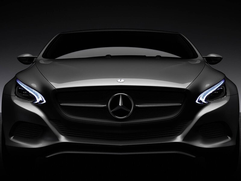 Front of Black Car — Photograph