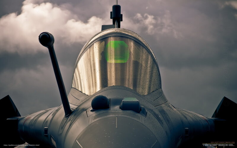 Front of Fighter Jet