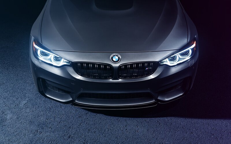 Front of Gray BMW Car