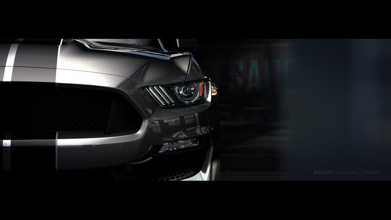 Front of Gray Car
