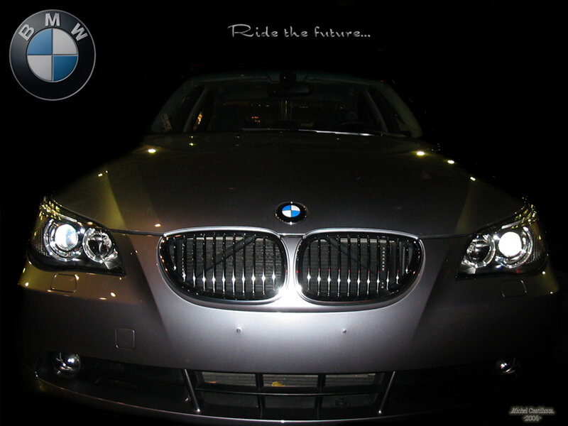 Front of Silver BMW