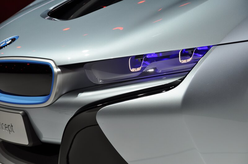 Front of Silver Car — Modern