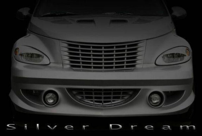 Front of Silver Car