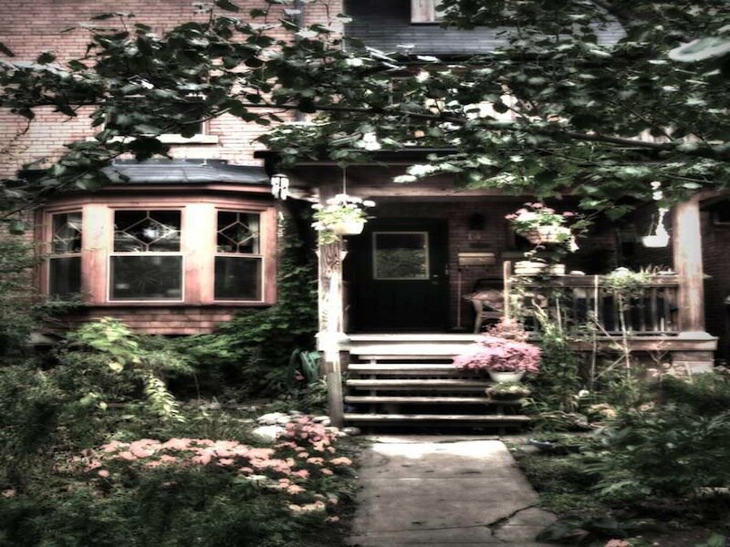 Front Porch of Brick House