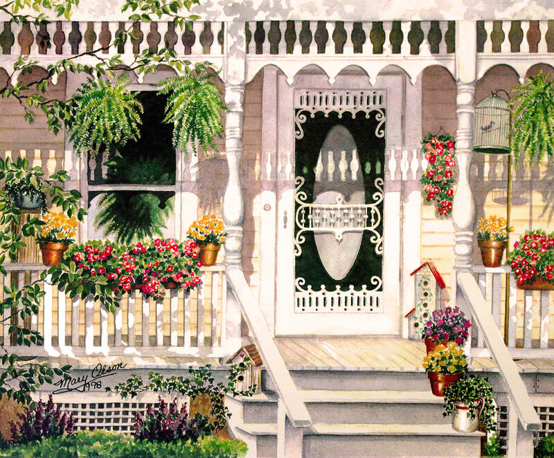 Front Porch of House