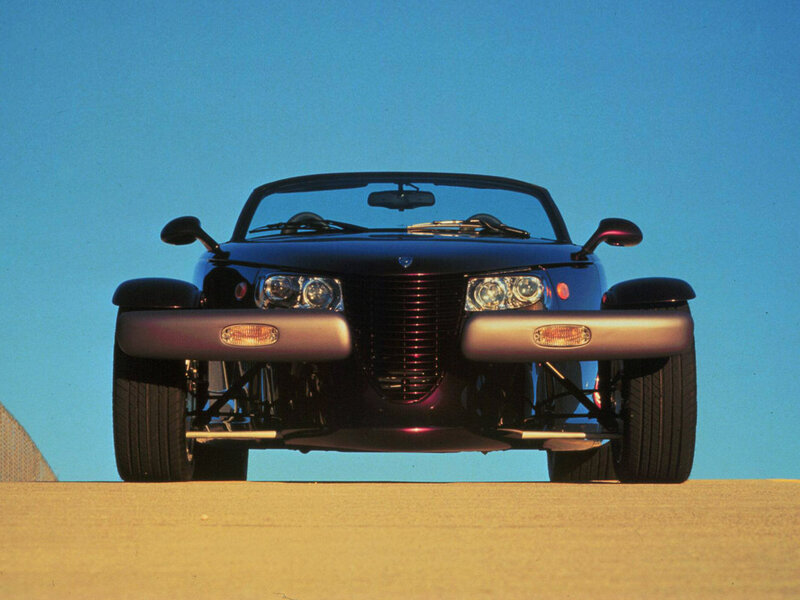 front view of a black convertible car