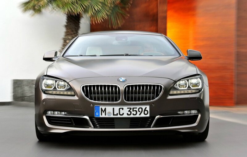 Front view of a BMW 6 Series