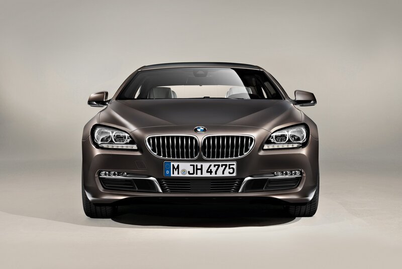 Front view of a BMW 6 Series