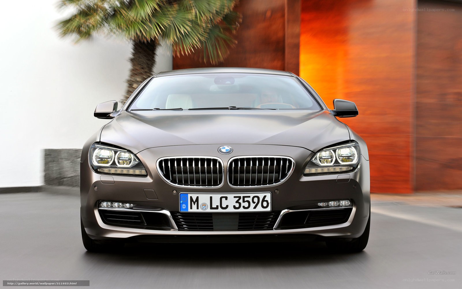 Front view of a BMW 6 Series