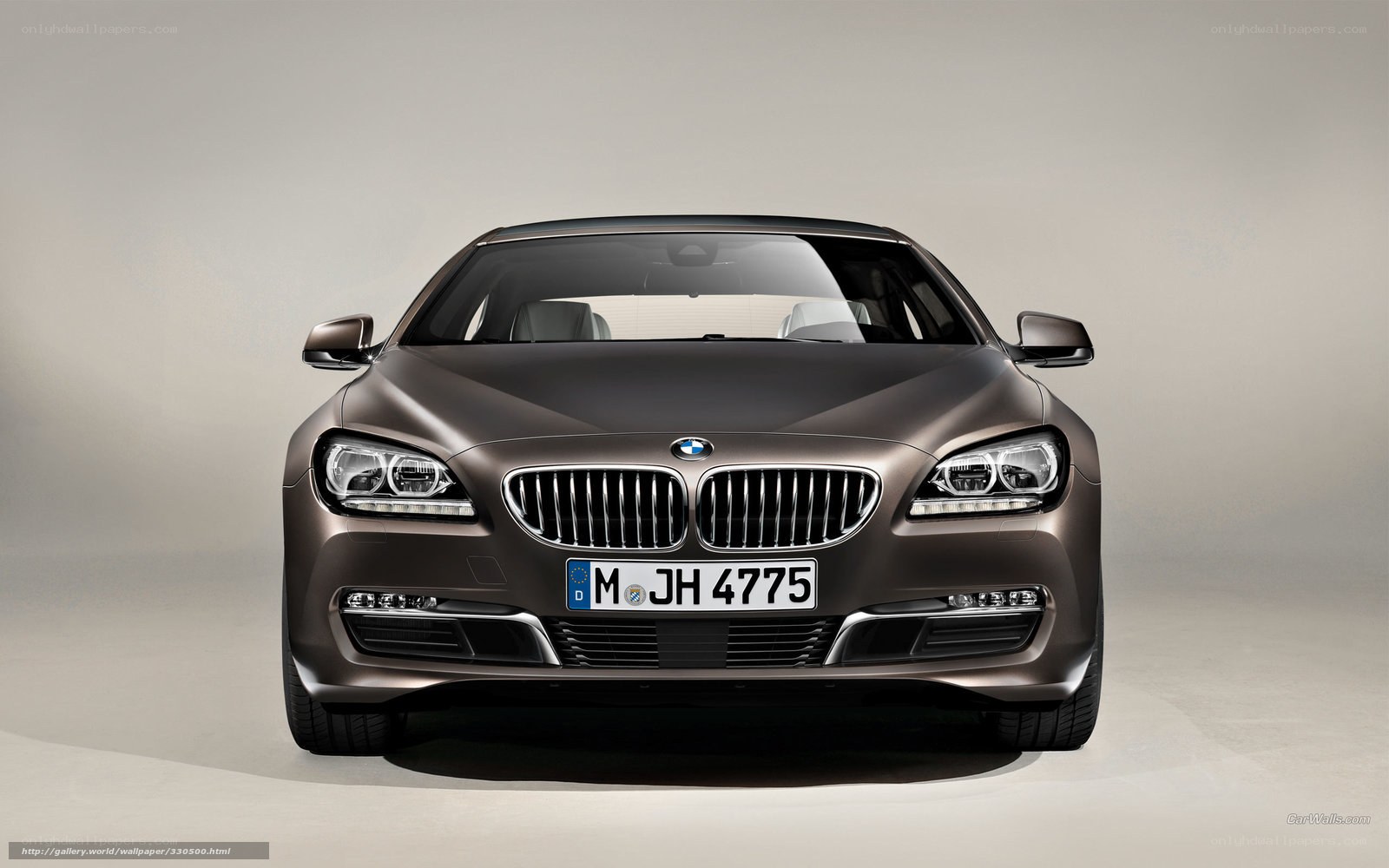 front view of a bmw car