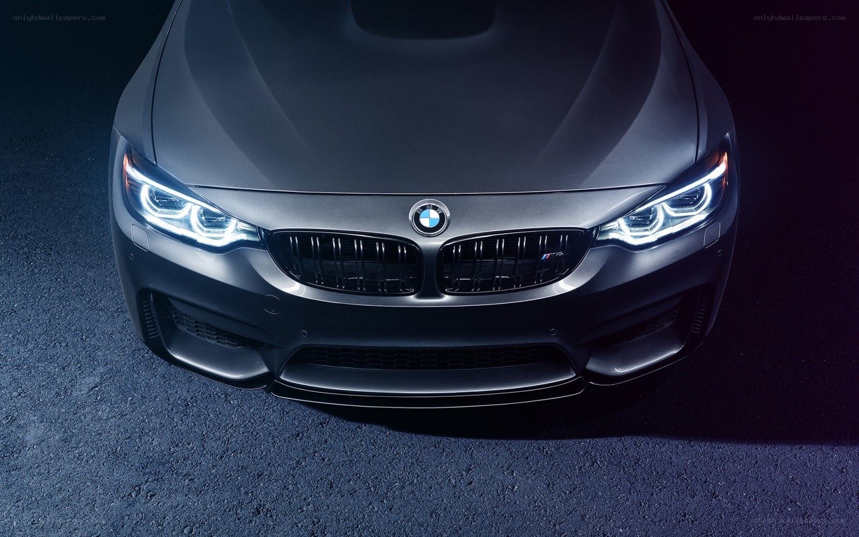 front view of a bmw car