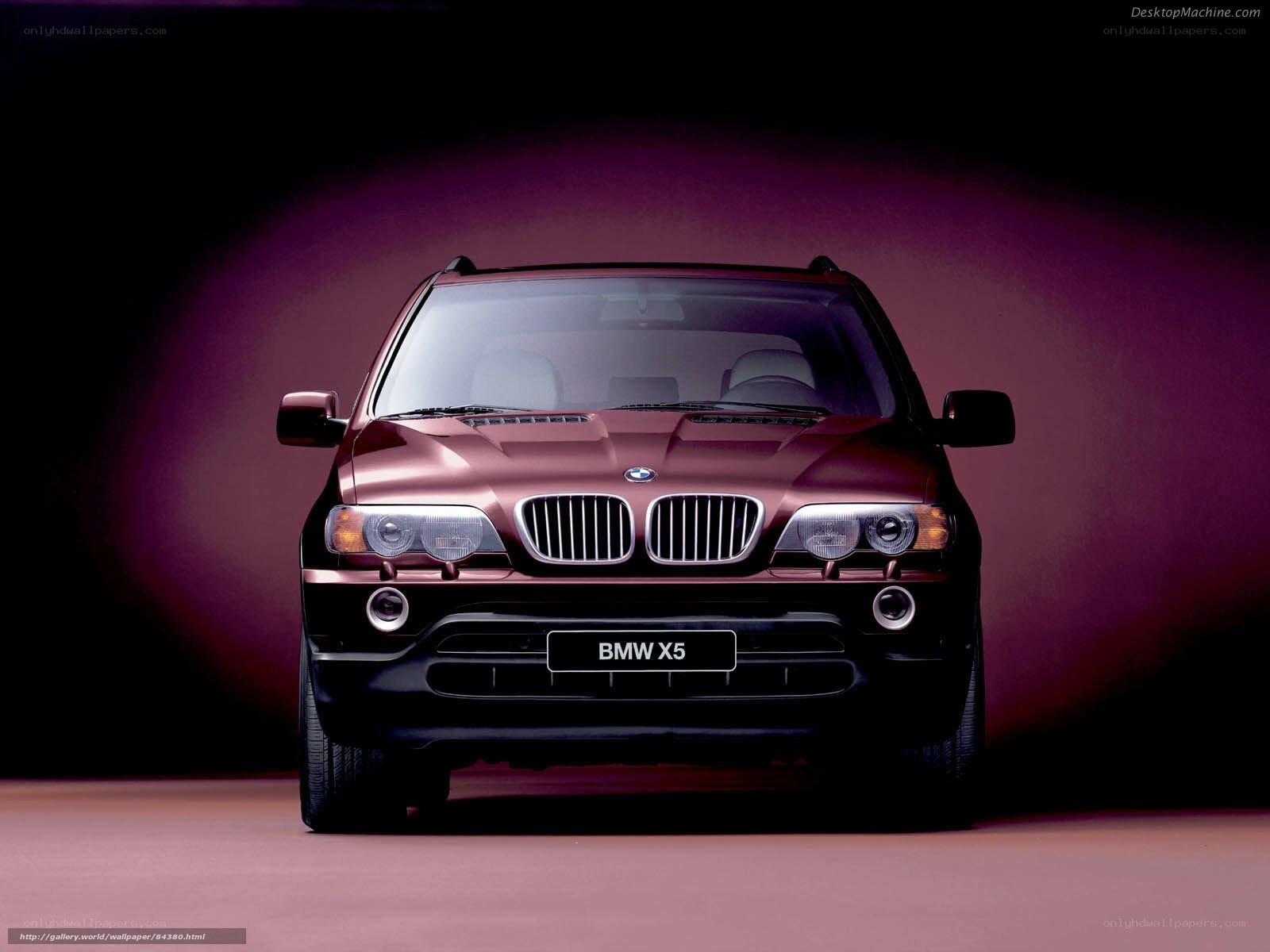 Front view of a BMW X5