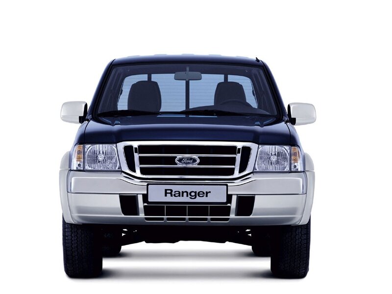 Front view of a Ford Ranger