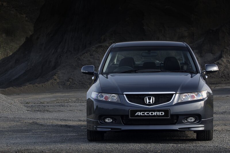 Front view of a Honda Accord