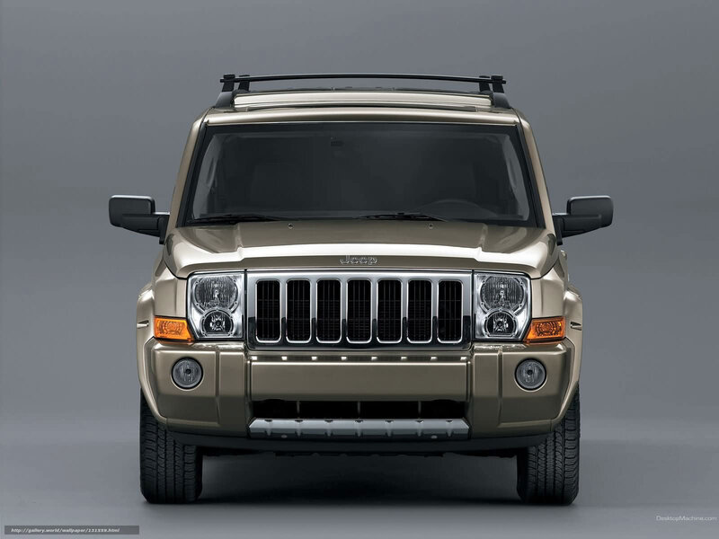Front view of a Jeep Commander