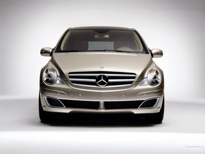 front view of a luxury car