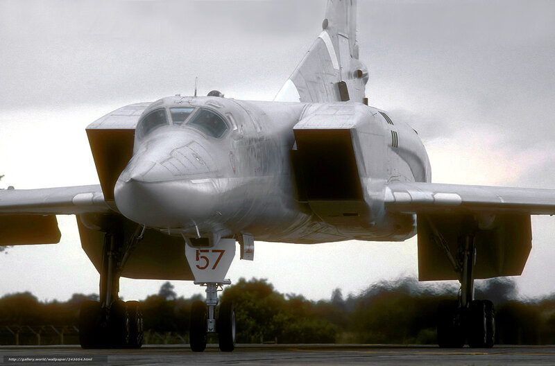Front view of a military bomber