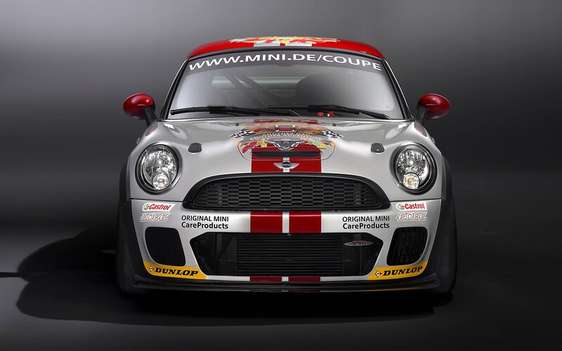 front view of a race car